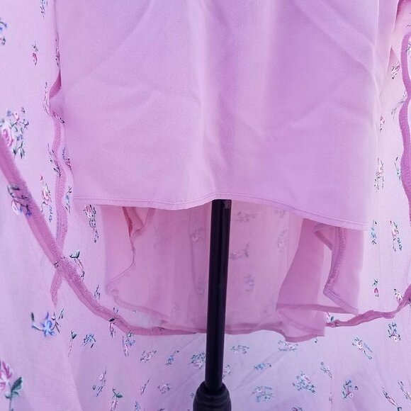 1. State Asymmetrical Long sleeves Floral Dress Womens. Size Small. NWT $119 - Picture 7 of 12